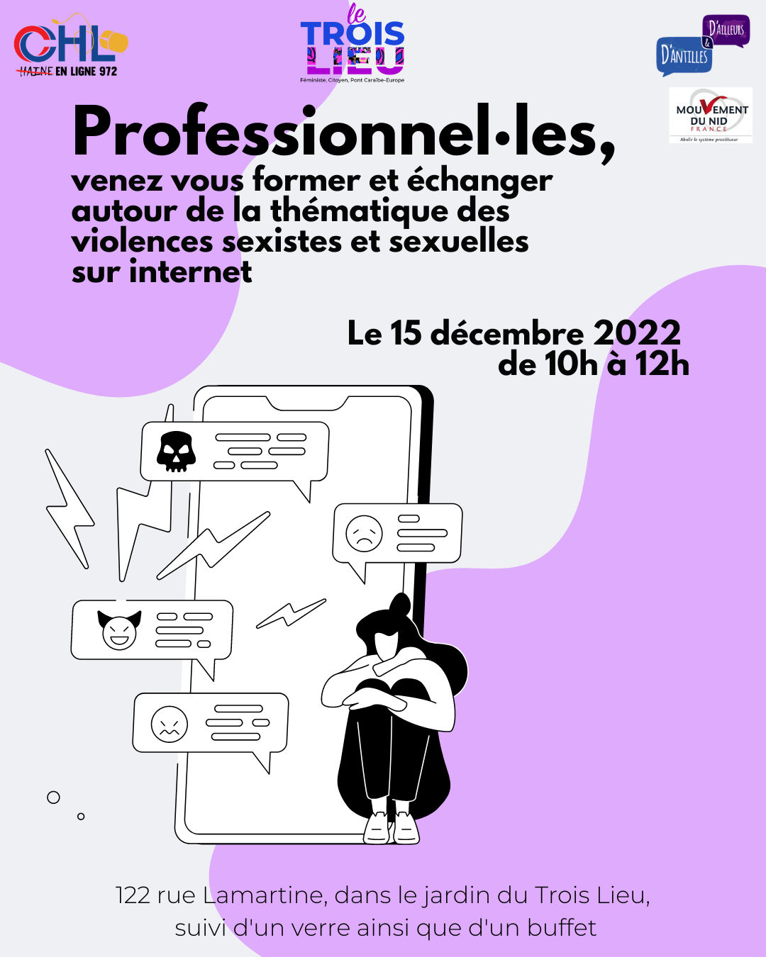 Les violences sexistes et sexuelles sur internet | Source : MDPH de la Martinique - www.mmph.fr