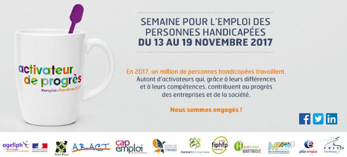 Semaine pour l’Emploi des Personnes Handicapées - du 13 au 19 novembe 2017